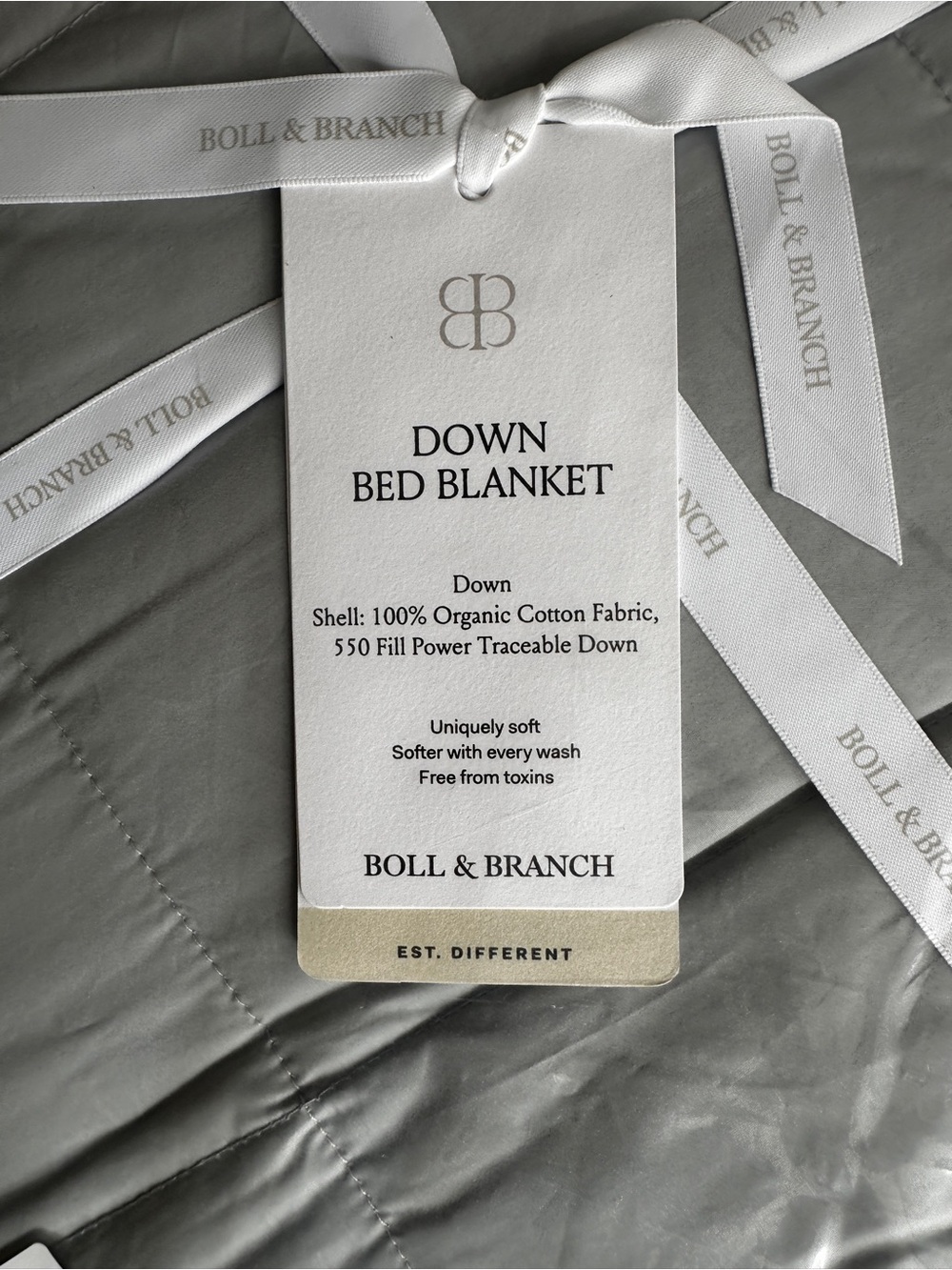 Boll & Branch Down Blanket